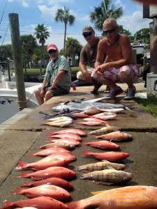 Panama City Beach Fishing Charter - Red fish fishing